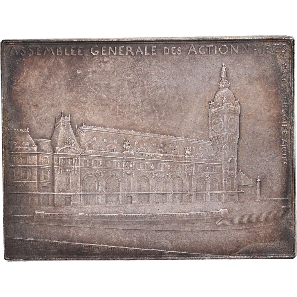 France, Medal, Assemblée Générale du Paris-Lyon-Méditerranée, Railway