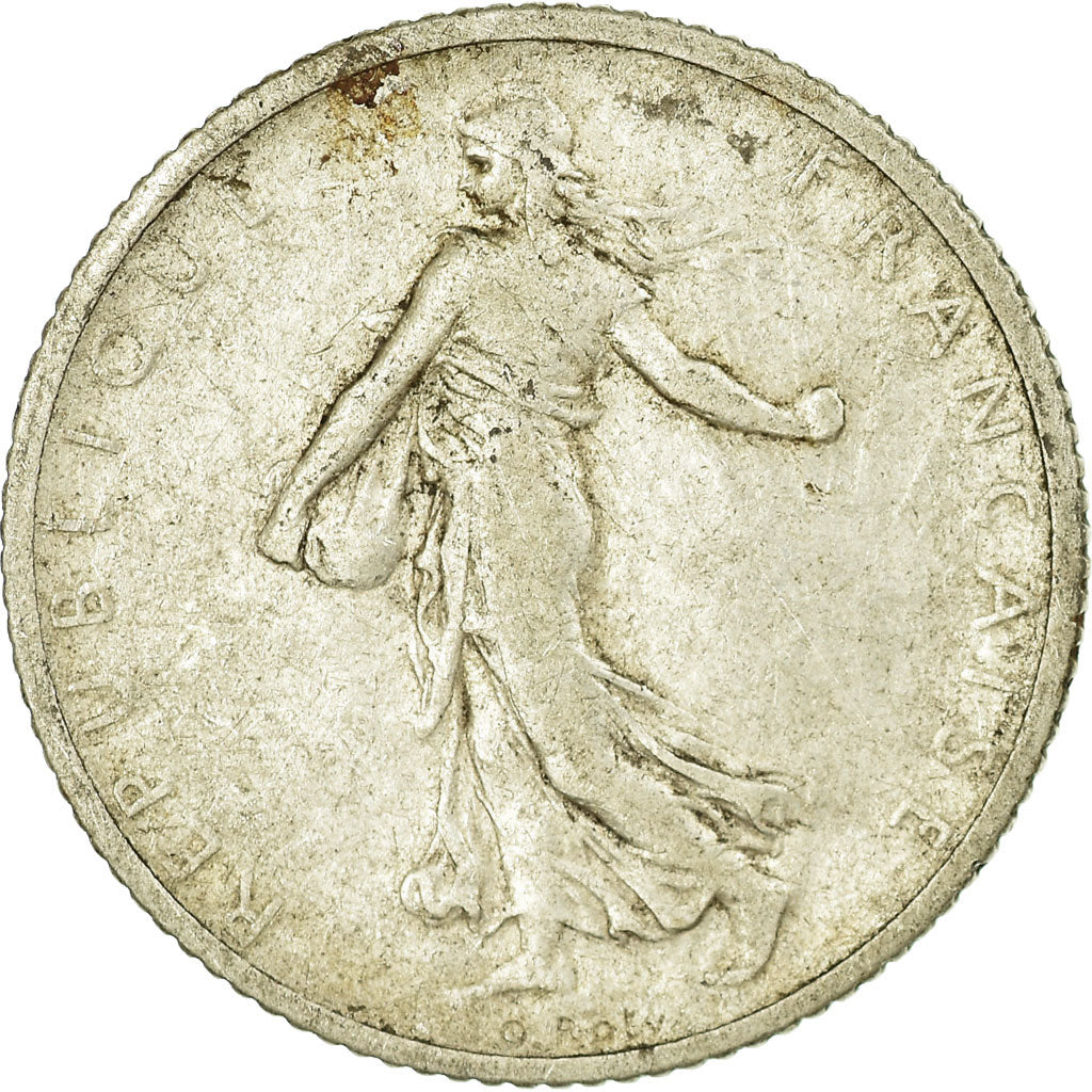 Munten, Frankrijk, Semeuse, Franc, 1905, Paris, ZG+, Zilver, KM:844.1