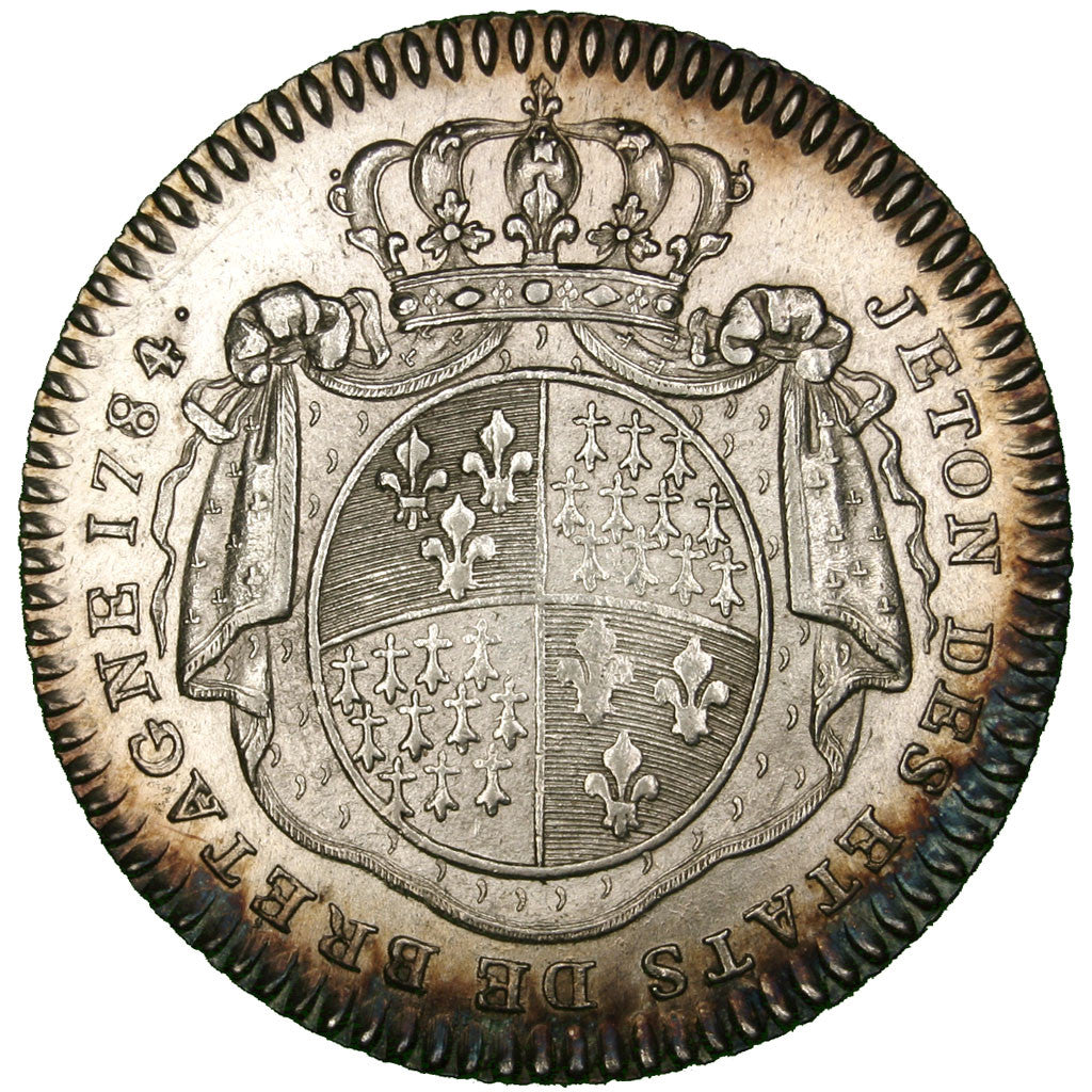 France, Token, Royal, 1784, AU(55-58), Silver, Feuardent:8789