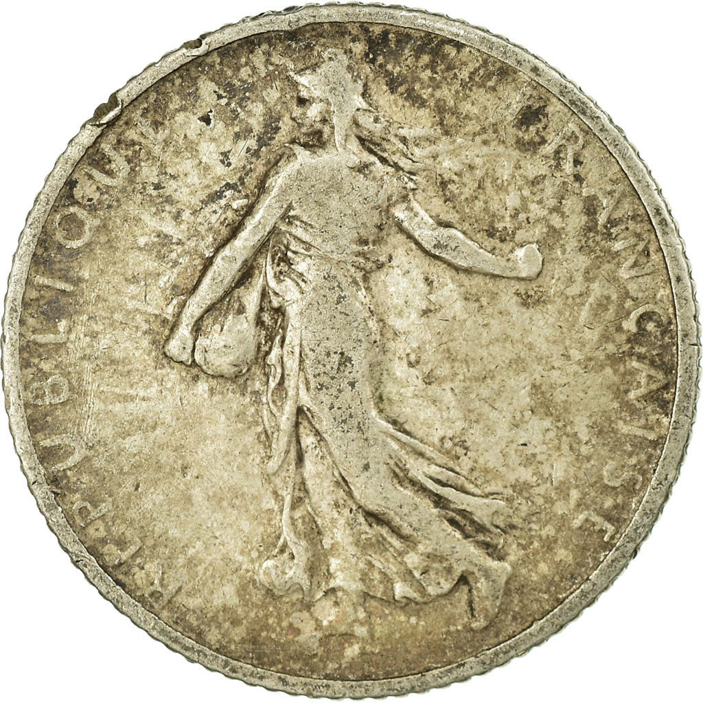 Münze, Frankreich, Semeuse, Franc, 1910, Paris, S, Silber, KM:844.1