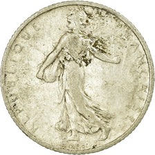 Coin, France, Semeuse, Franc, 1910, Paris, VF(20-25), Silver, KM:844.1