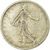 Coin, France, Semeuse, Franc, 1912, Paris, VF(20-25), Silver, KM:844.1