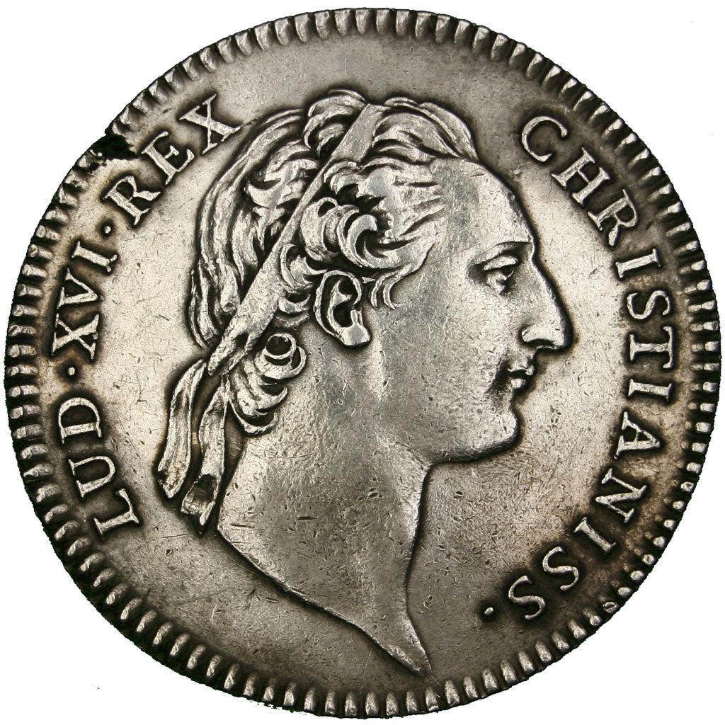 France, Royal, Token, 1774, AU(50-53), Silver, Feuardent #8781, 6.69