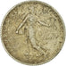 Moneta, Francja, Semeuse, Franc, 1912, Paris, VF(20-25), Srebro, KM:844.1