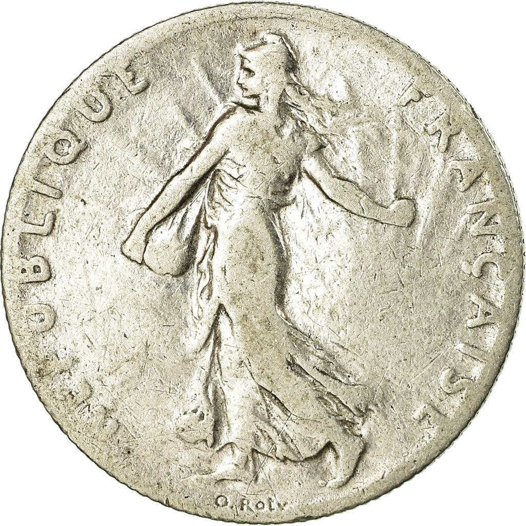 Coin, France, Semeuse, 50 Centimes, 1900, Paris, VF(20-25), Silver, KM:854