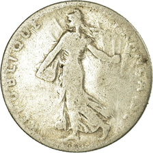 Coin, France, Semeuse, 50 Centimes, 1902, Paris, F(12-15), Silver, KM:854
