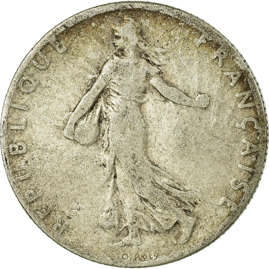 Coin, France, Semeuse, 50 Centimes, 1907, Paris, VF(20-25), Silver, KM:854