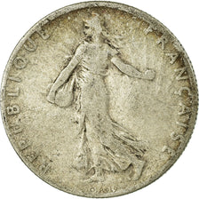 Coin, France, Semeuse, 50 Centimes, 1907, Paris, VF(20-25), Silver, KM:854