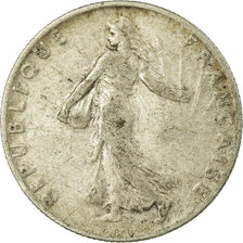 Coin, France, Semeuse, 50 Centimes, 1908, Paris, VF(20-25), Silver, KM:854