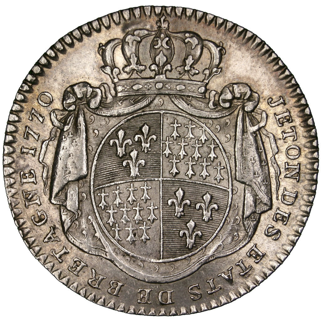 Francia, Token, Royal, 1770, SPL-, Argento, Feuardent:8779