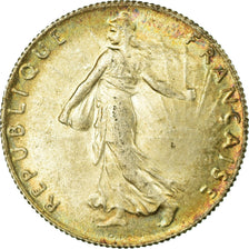 Coin, France, Semeuse, 50 Centimes, 1919, Paris, AU(55-58), Silver, KM:854