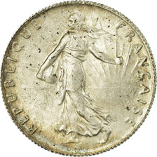 Coin, France, Semeuse, 50 Centimes, 1919, Paris, AU(55-58), Silver, KM:854
