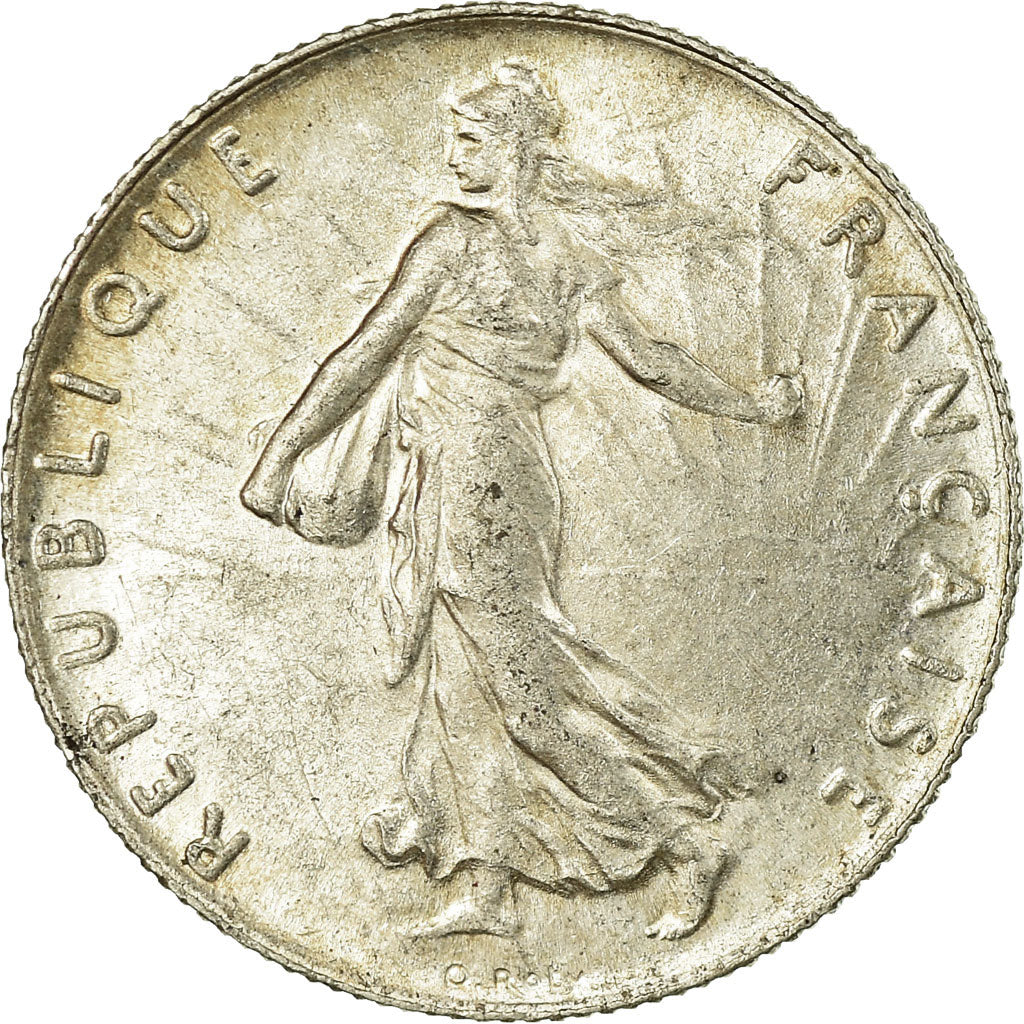 Münze, Frankreich, Semeuse, 50 Centimes, 1919, Paris, VZ, Silber, KM:854