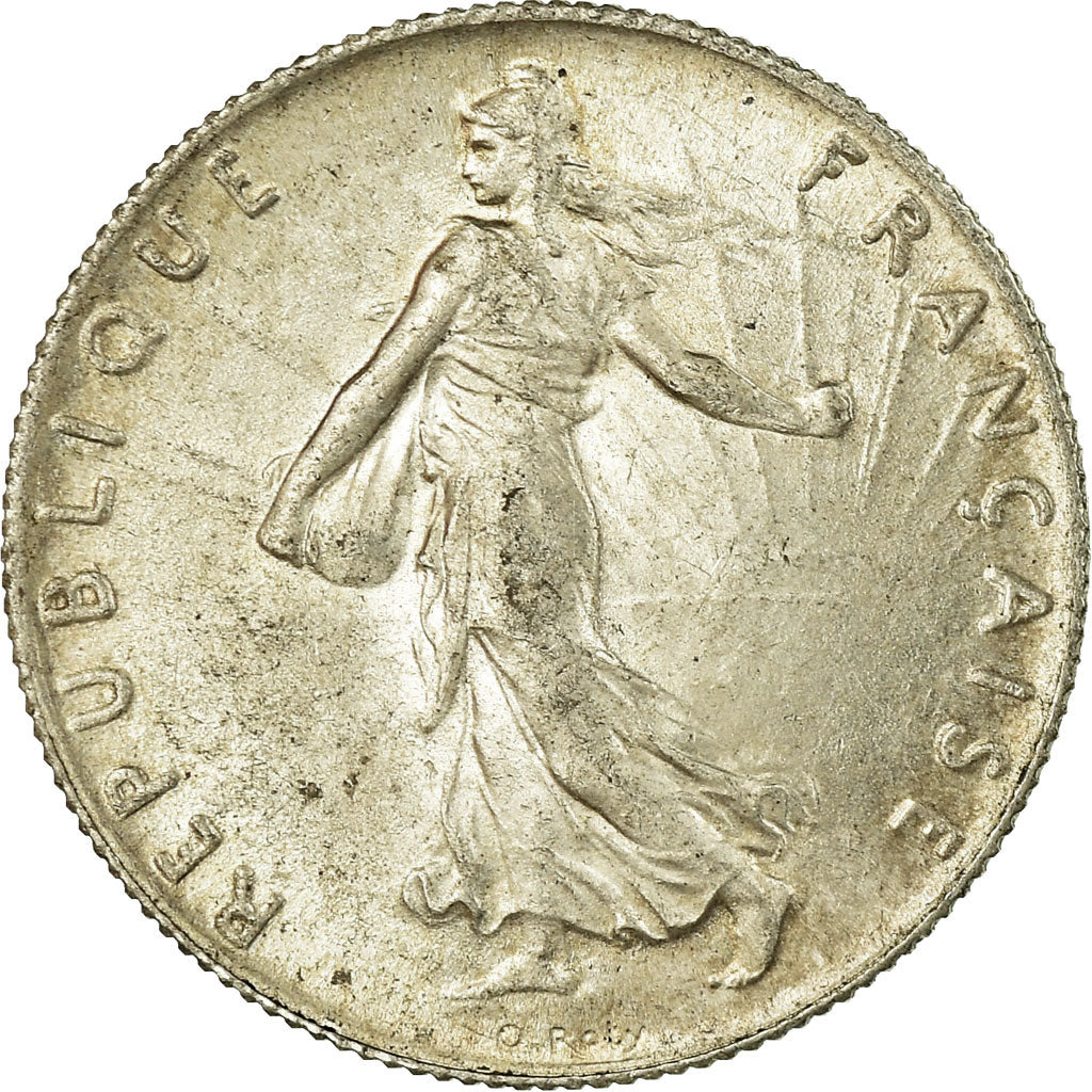 Monnaie, France, Semeuse, 50 Centimes, 1920, Paris, TTB+, Argent, Gadoury:420