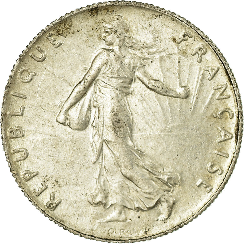 Monnaie, France, Semeuse, 50 Centimes, 1920, Paris, SUP, Argent, Gadoury:420