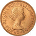Moneda, Gran Bretaña, Elizabeth II, 1/2 Penny, 1965, EBC+, Bronce, KM:896