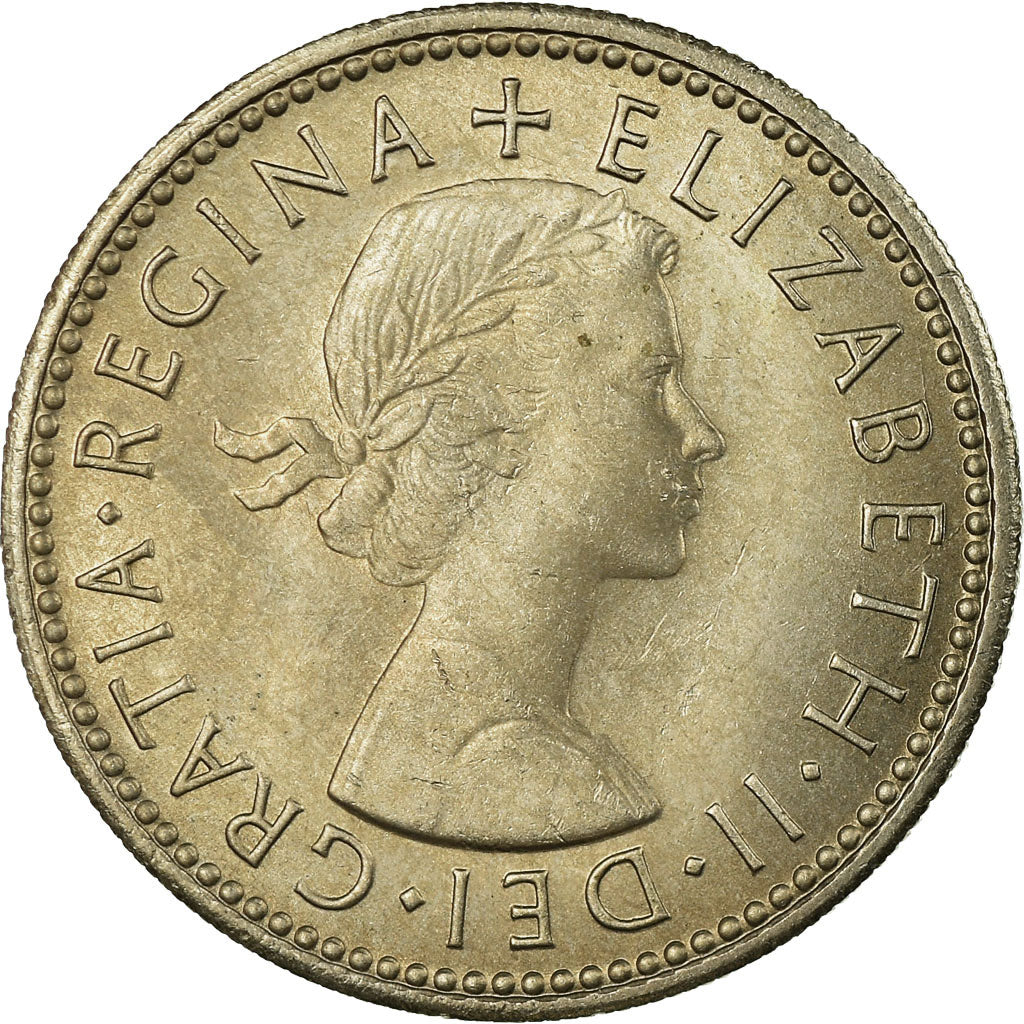 Coin, Great Britain, Elizabeth II, Shilling, 1965, MS(60-62), Copper-nickel