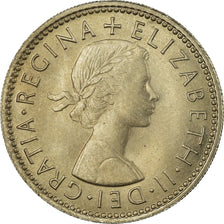 Coin, Great Britain, Elizabeth II, Shilling, 1965, MS(60-62), Copper-nickel