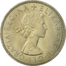 Coin, Great Britain, Elizabeth II, 1/2 Crown, 1965, MS(60-62), Copper-nickel