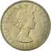 Coin, Great Britain, Elizabeth II, 1/2 Crown, 1965, MS(60-62), Copper-nickel