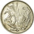 Coin, South Africa, 20 Cents, 1988, AU(50-53), Nickel, KM:86