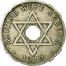 Coin, BRITISH WEST AFRICA, George V, Penny, 1919, VF(30-35), Copper-nickel, KM:9