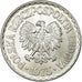 Coin, Poland, Zloty, 1975, Warsaw, MS(63), Aluminum, KM:49.1
