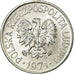 Coin, Poland, 5 Groszy, 1971, Warsaw, MS(63), Aluminum, KM:A46