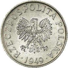 Monnaie, Pologne, 2 Grosze, 1949, Warsaw, SUP+, Aluminium, KM:40