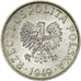 Monnaie, Pologne, 2 Grosze, 1949, Warsaw, SUP+, Aluminium, KM:40