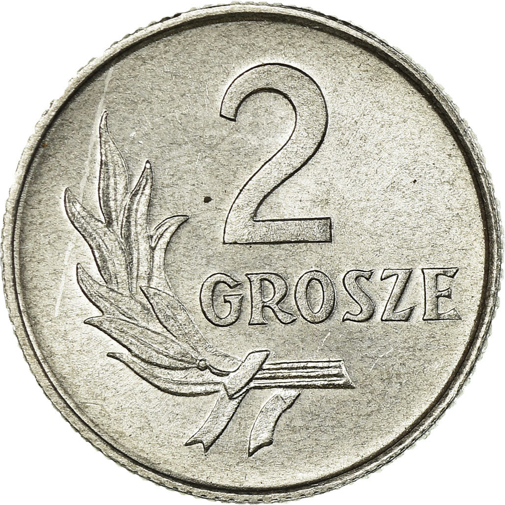 Monnaie, Pologne, 2 Grosze, 1949, Warsaw, SUP+, Aluminium, KM:40
