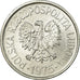Moneta, Polska, 20 Groszy, 1975, Warsaw, MS(60-62), Aluminium, KM:A47