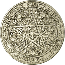 Coin, Morocco, Yusuf, Franc, undated (1921), bi-Bariz, Paris, EF(40-45), Nickel