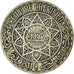 Coin, Morocco, Mohammed V, 5 Francs, 1928/AH1347, Paris, EF(40-45), Silver