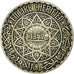 Coin, Morocco, Mohammed V, 5 Francs, 1928/AH1347, Paris, EF(40-45), Silver
