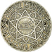 Coin, Morocco, Mohammed V, 5 Francs, 1928/AH1347, Paris, VF(30-35), Silver