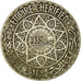 Coin, Morocco, Mohammed V, 5 Francs, AH 1352/1933, Paris, EF(40-45), Silver