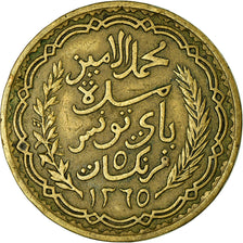Münze, Tunesien, Muhammad al-Amin Bey, 5 Francs, AH 1365/1946, Paris, SS