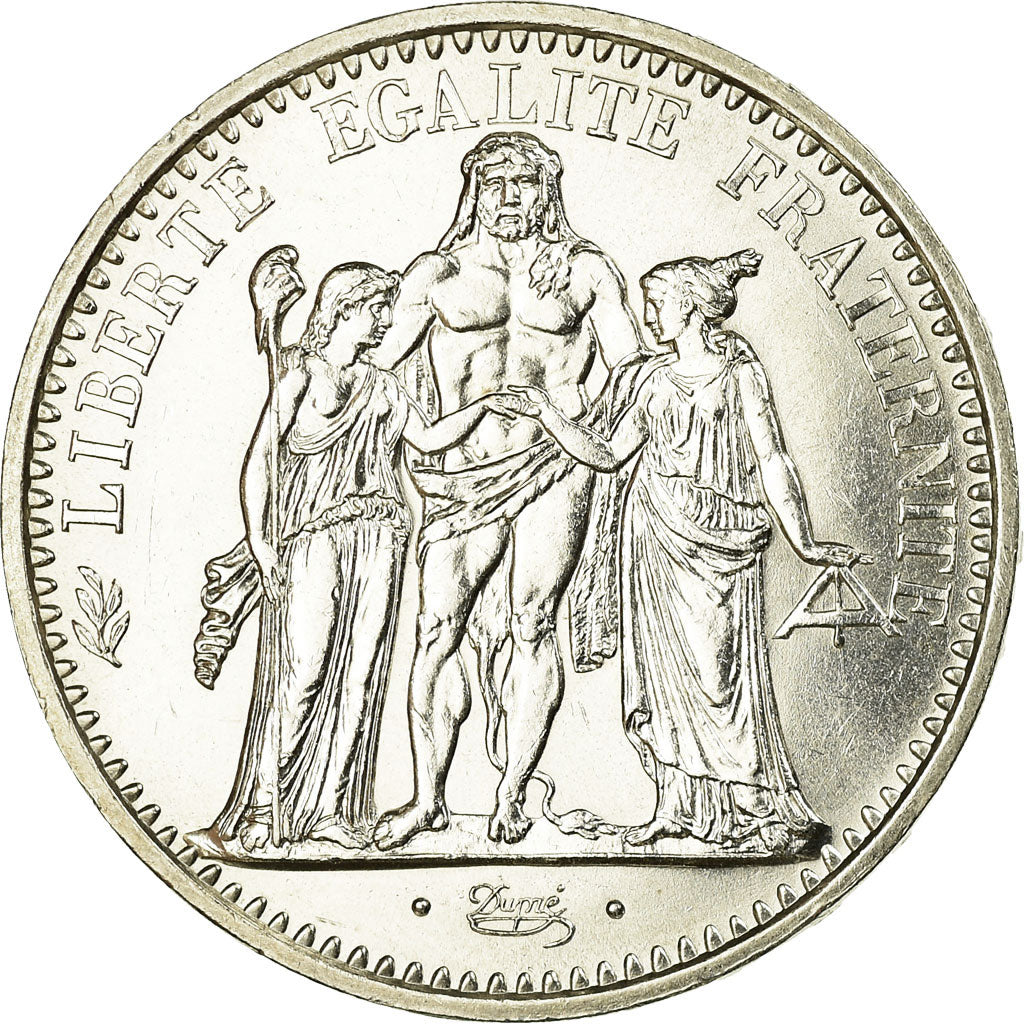 Coin, France, Hercule, 10 Francs, 1970, Paris, MS(60-62), Silver, KM:932