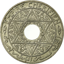 Coin, Morocco, Yusuf, 25 Centimes, 1921, bi-Bariz, Paris, AU(55-58)