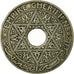 Coin, Morocco, Yusuf, 25 Centimes, 1921, bi-Bariz, Paris, EF(40-45)