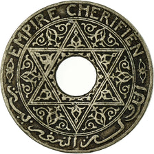 Coin, Morocco, Yusuf, 25 Centimes, 1921, bi-Bariz, Paris, EF(40-45)