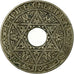 Coin, Morocco, Yusuf, 25 Centimes, 1924, Poissy, EF(40-45), Copper-nickel
