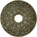 Coin, Morocco, Yusuf, 25 Centimes, 1924, Poissy, EF(40-45), Copper-nickel