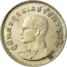 Coin, Thailand, Rama IX, Baht, 1972, AU(55-58), Copper-nickel, KM:96