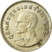 Coin, Thailand, Rama IX, Baht, 1972, AU(55-58), Copper-nickel, KM:96