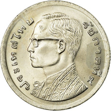 Monnaie, Thaïlande, Rama IX, Baht, 1977, SUP+, Copper-nickel, KM:110