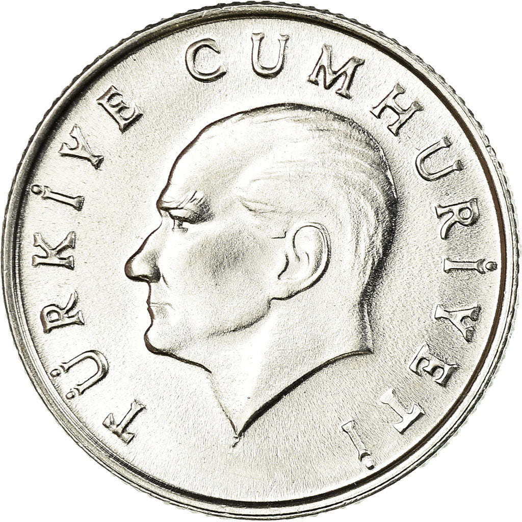 Coin, Turkey, 5 Lira, 1985, MS(63), Aluminum, KM:963