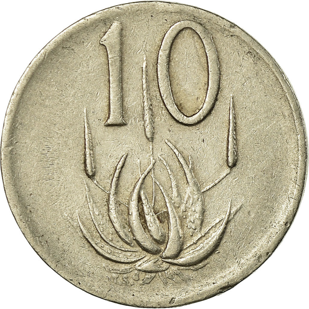 Monnaie, Afrique du Sud, 10 Cents, 1982, TB+, Nickel, KM:112