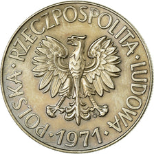 Monnaie, Pologne, 10 Zlotych, 1971, Warsaw, TTB+, Copper-nickel, KM:50a
